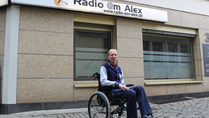 Blind verlassen
