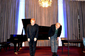 Ulrich Tukur und Sebastian Knauer