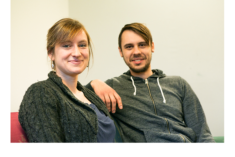 Sara Decker und Tom Schreyer
